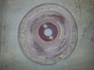 Sanding Disc Used Up